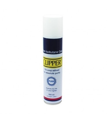 Gas ricarica CLIPPER - PREMIUM velleitario-Mecheros - 300 ml
