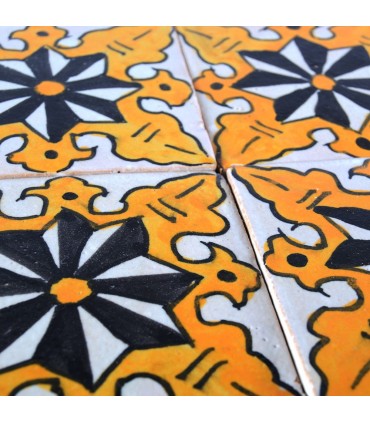 Al-Andalus - carreaux faits à la main 10 cm - plusieurs motifs - - modèle 22