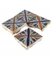 Andalusian Tile - 5 cm - Handmade - Model 26