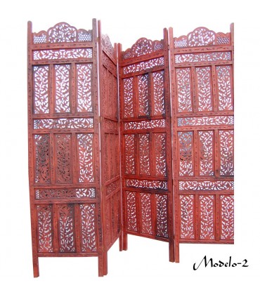 Paravent de manche en bois - nouveau modèle