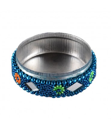 Brilhante redondo caixa - caixa do comprimido - várias cores - sem veludo