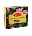 Cones de incenso - Aarti - Musk - 12 cones