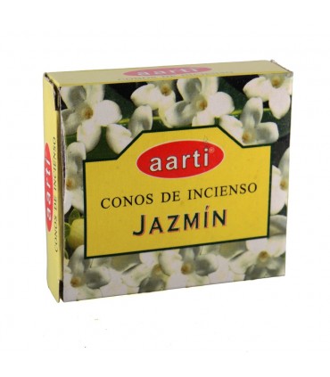 Cones incense - Aarti - Jasmine - 12 cones