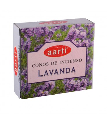 Zapfen Weihrauch - Aarti - Lavendel - 12 Zapfen