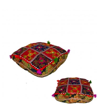 Yoga - Platz - indischen Dekor - Kissen enthält gefüllt - 40 cm