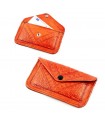 Cartera Piel Grabada y Acolchada - 2 Tamaños - Varios Colores