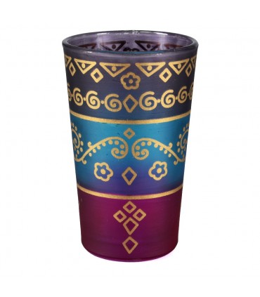 Game 6 glasses Arab - interposed colours – NOVELTY – model 8
