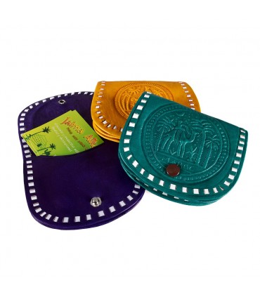 Bolsa de mão - gravado Oasis - 2 compartimentos - várias cores