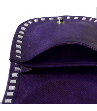 Purse hand - engraved Oasis - 2 compartments - various colors