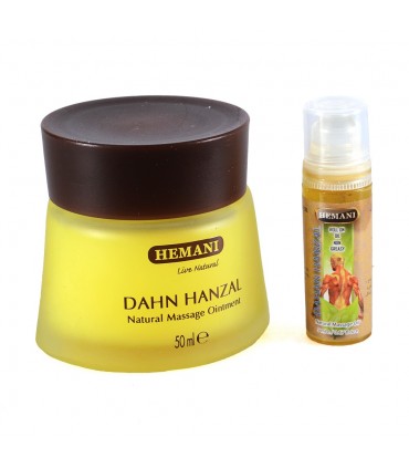 Massage Creme, Narural - Dahn Hanzal; - 50 ml + gratis 5 ml Roll-on