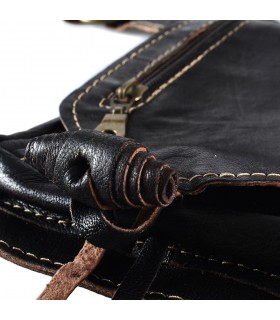 Fanny crafts - 100% leather - great quality - 5 compartments