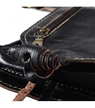 Fanny crafts - 100% leather - great quality - 5 compartments