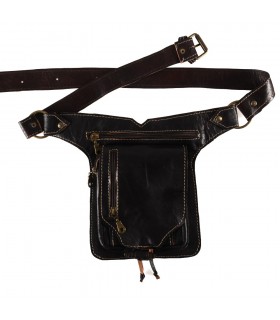 Fanny crafts - 100% leather - great quality - 5 compartments