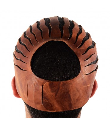 Gorra Couro Artesana - Plegable - 2 Cores - Exclusiva Limitada