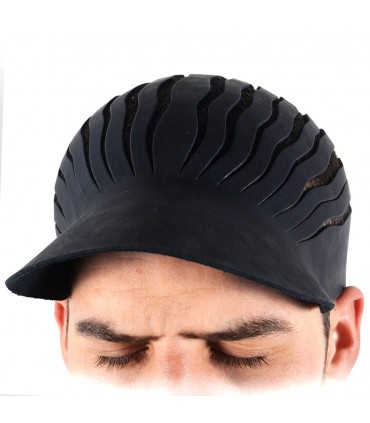 Mütze Leder Handwerker - faltbar - 2 Farben - exklusive limited