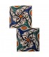 Al-Andalus - 10 cm - verschiedene Designs - handgefertigte Tile - Modell 27