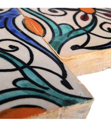Azulejo Andalusí - 10 cm - Varios Diseños- Artesanal- Modelo 27