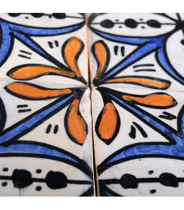 Al-Andalus - piastrelle artigianali di 10cm - parecchi disegni - - modello 28