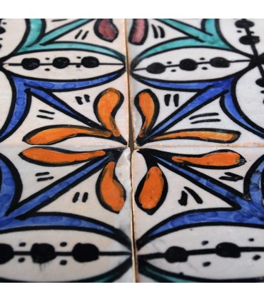 Al-Andalus - piastrelle artigianali di 10cm - parecchi disegni - - modello 28