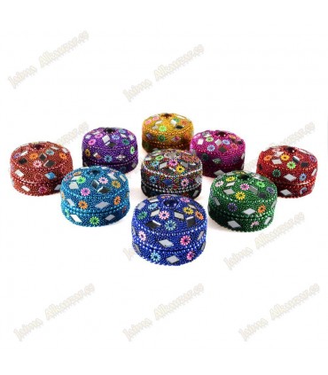 Helle Runde Box - Pill Box-Colores-Ideal Parfüm