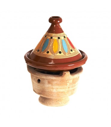 Afrique Clay Encensoir - 24 cm - Brasero - Artisan