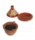 Africano argila Censer - 24 cm - Brasero - Artisan