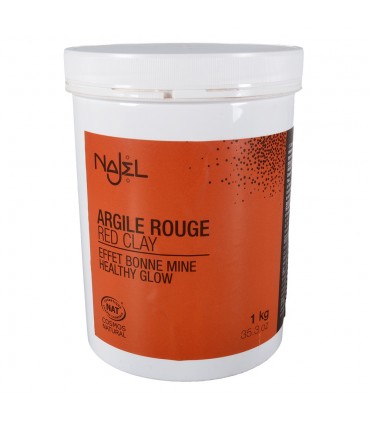 Éclat sain de poudre rouge - cosmétiques naturels - argile - 1kg