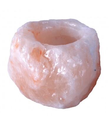 Portavelas Sal Natural Himalaya - Bruto - Feng Shui- NOVEDAD