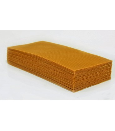 Cera Natural da lâmina - para velas ou colméias - 30 x 35 cm