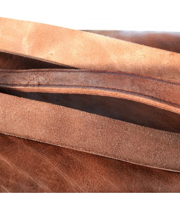 Handgefertigte Tasche Leder - 6 Taschen - 2 Farben - Handwerker