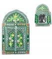 Andalusi Hand Painted Mirror - 2 Doors - Mulawan Model