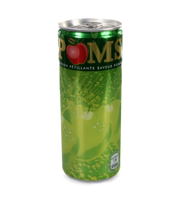 POMS - boire goût pomme - 25 cl de la soude