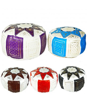 Puff Bicolor - Several Colors - 2 Sizes