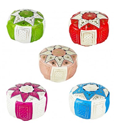 Puff Bicolor - Several Colors - 2 Sizes