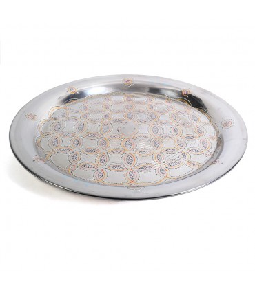 Tray Mauritanian legs - painted hand - 36 cm