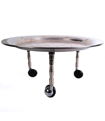 Gambe della Mauritania vassoio - dipinto a mano - 36 cm