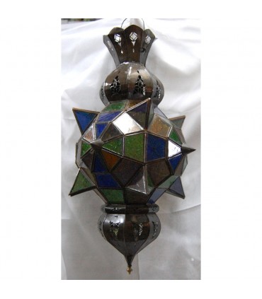 Verre de lampe Alba Lucero couleurs - andalou - arabe