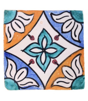 Al-Andalus - telha artesanal de 10cm - vários modelos - - modelo 35