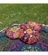 Yoga Cushion - Crafts - Decorated Indian - Includes Stuffed -40