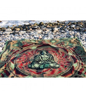 Material Baumwolle Lotus Indien - Budha Mosaico-Artesana - 240 x 210 cm