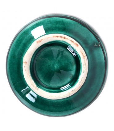 Mini bol arabe épicier - poterie - peint à la main - diverses couleurs - 8 cm