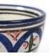 Mini bol arabe épicier - poterie - peint à la main - diverses couleurs - 8 cm