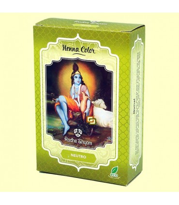 Henna Natural Dye hair - Neutra - Radhe Shyam - 100 gr