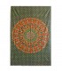 Artisan de tissu coton Inde - elephant Imperial - - 210 x 140 cm