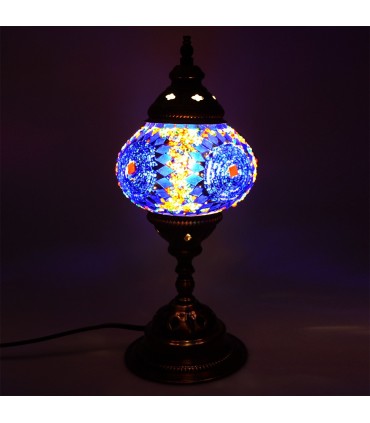 Lampe Türkisch - Boden - Murano Glas - Mosaik