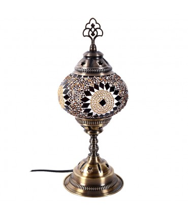 Lampe Türkisch - Boden - Murano Glas - Mosaik