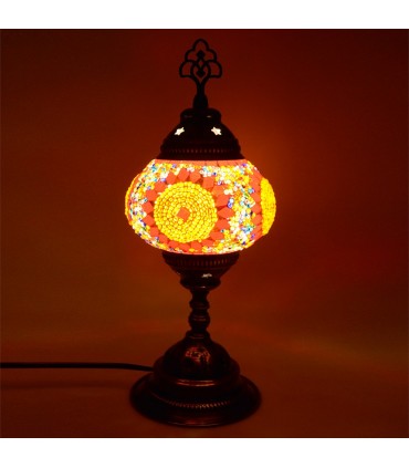 Lampe Türkisch - Boden - Murano Glas - Mosaik