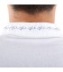 Camisa Blanca Algodón - Cuello Bordado  - Varias Tallas