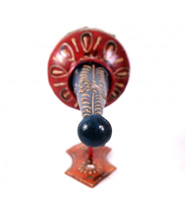 Pintados - velas - 24 cm aplicado à mão - Multicolor - tocha