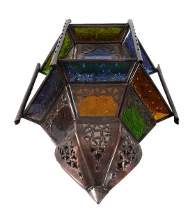 Apply glass draught - bars - Windows - Multicolor - 43 cm